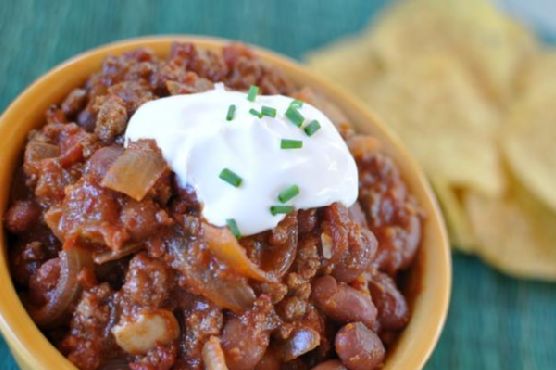 Easy Beef and Bean Chili