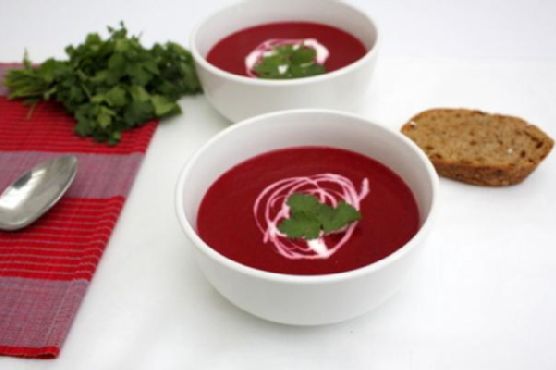 Thai Coconut Beetroot Soup